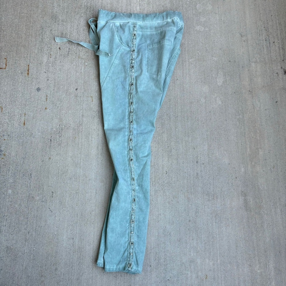 Gigi Moda Studded Straight Pants - Picture 1 of 11